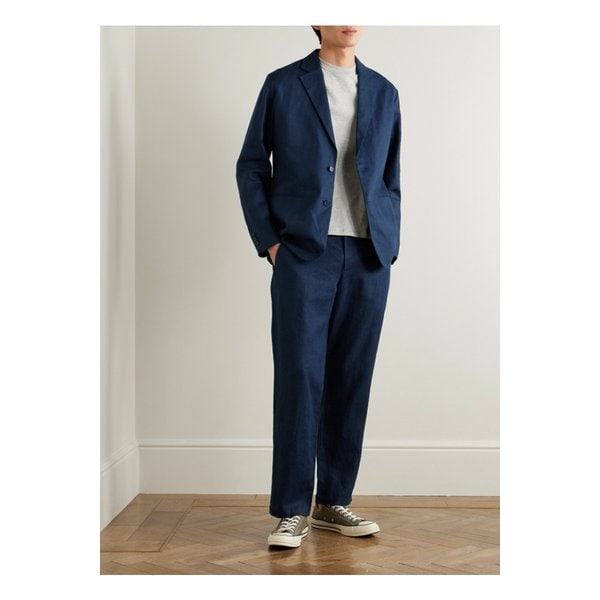 NN.07 에이든 1454 스트레이트 린넨 수트 팬츠 46376663162842516