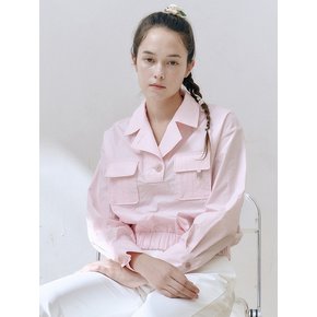 글로시 포켓 자켓_PINK