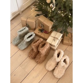 Jenny Ankle Fur Ugg Boots_3Colors