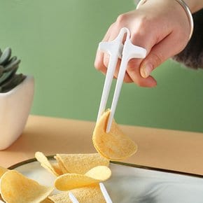 게임용 과자 간식용 손가락 집게 젓가락