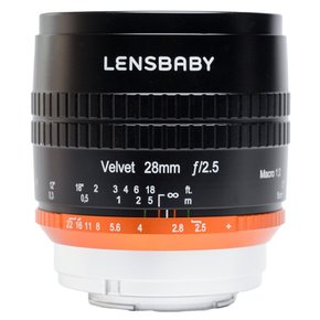 Lensbaby Velvet 28 with Copper Rings RF 28mm F2.5 [한정 사양 모델] 단초점 렌즈 캐논 마운트