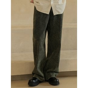 M238 DYEING WIDE PANTS_KAHKI