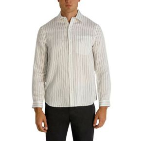칼라거펠트 맨즈 Long-Sleeve Regular-Fit 셔츠 - 화이트 26509738 1340824