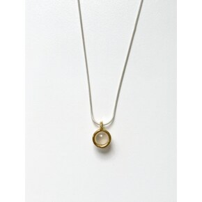 stem stone necklace-M-combi