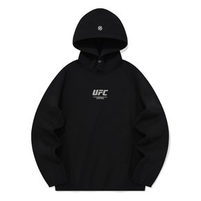 UFC 스포츠 저지 레귤러핏 후드티 블랙 U4HDU3106BK