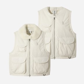 [디오디 공식]여성) 에어로겔 패딩 베스트(IVORY)