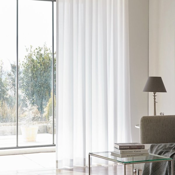 소프트밀크 아일렛 쉬폰커튼 중형