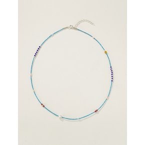 925 Turquoise Blue Point Necklace