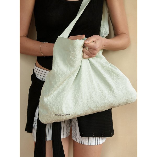 PETAL JACQUARD BAG [MINT] / 2COLOR