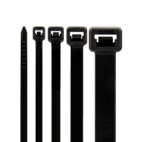 전선 정리 케이블 타이 소 100개 흑색 100mm HT-CT005