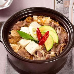 순창 전통 차돌박이 청국장 230g 국산 청국장 배달 오늘저녁메뉴 차돌 청국장 찌 (S18277130)