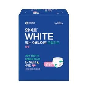 입는오버나이트 드림가드 팬티형생리대 중형 4P