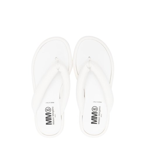 [해외배송] 23 S/S MM6 메종 마르지엘라 패딩 통 샌들 (KIDS 상품) 73371K_1WHITE B0040300248