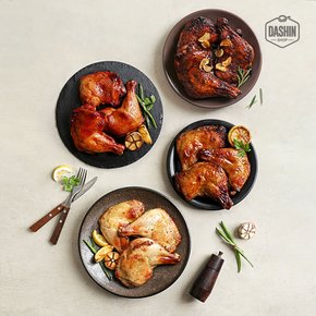 설탕&소금 줄인 오븐구이 통닭다리 치킨 4종 16팩 / 자메이카치킨