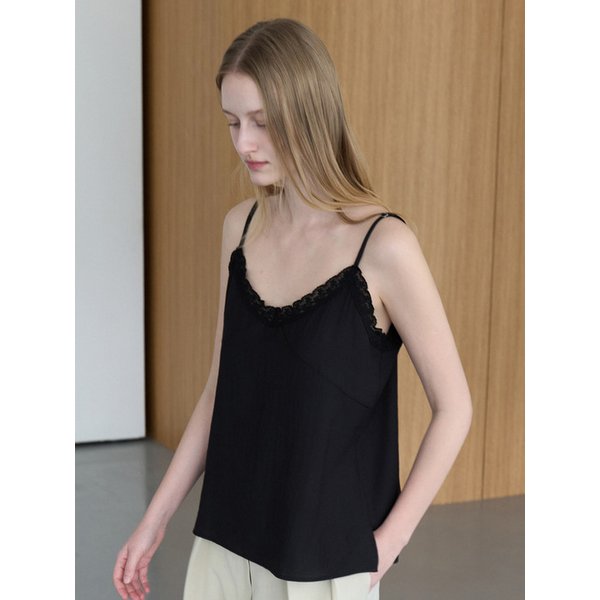 레이스 슬리브리스 블랙 amr2326