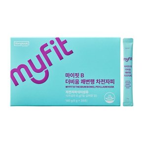 마이핏B 더비움 쾌변행 차전자피 5 g x 28포(140g) 1박스