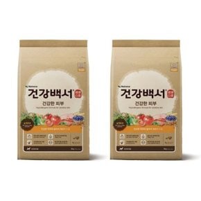 뉴트리나 건식사료 건강백서 건강한 피부 2kg x 2개 4kg