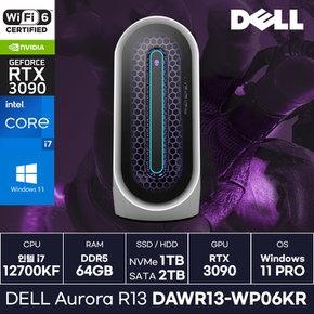 DELL 에일리언웨어 Aurora R13 DAWR13-WP06KR Lunar 고사양 작업용/ KCJH