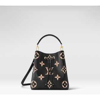 LOUIS VUITTON 네오노에 MM 블랙 크림 숄더백 크로스백 버킷백 가방 M45497