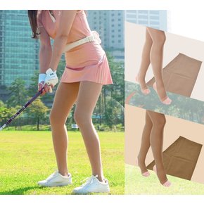 여성 자외선차단 국산 스포츠 운동 골프 압박 팬티 스타킹