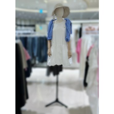 반에이크 민소매 셔링 원피스 (VB56OPMD01Z)