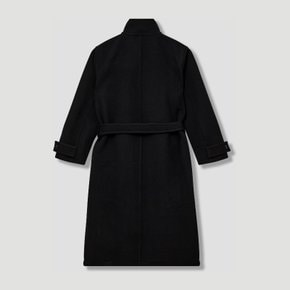 [해외배송] 르메르 스탠드 칼라 어시메트릭 랩 코트 CO1037 LF1116 BK999