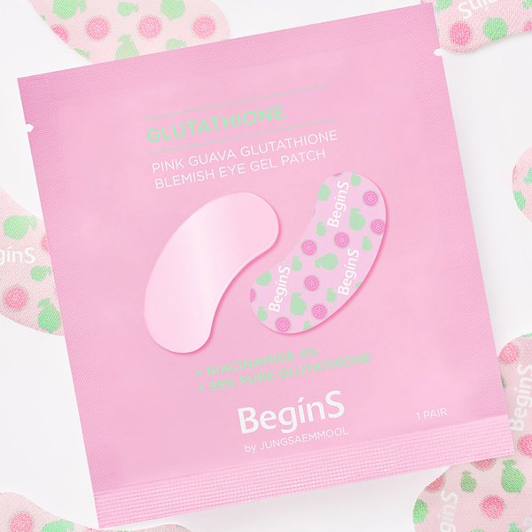 핑크 구아바 글루타치온 흔적 아이 겔 패치 + 스팟패치