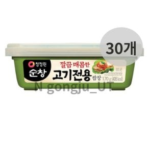 청정원 순창 캠핑 깔끔매콤한 고기전용 쌈장 170g30개