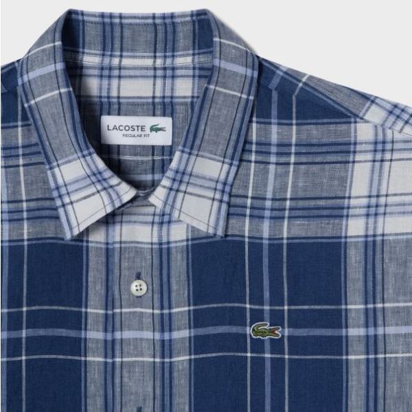 [시흥점] 남성 린넨 빅체크 셔츠 CH639E-55G