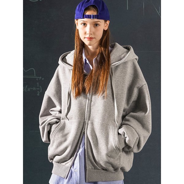 빅토리벌룬 집업 그레이 TWHD3412