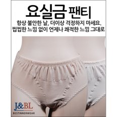 헬로쇼핑조은)빅사이즈 면스판 흡수성 요실금 맥시팬티-110