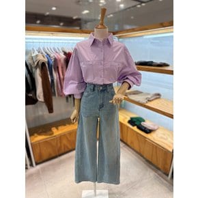 세미 와이드핏 연청 데님팬츠(LG61E3DP509X)