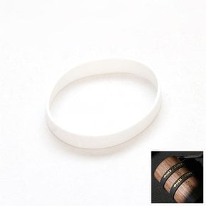 실리콘 그립 밴드 화이트 커피 원두 핸드 그라인더 핸드밀 60-70mm M40 C40 DM40