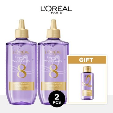 로레알파리 히알루론산 8초 세럼 트리트먼트 200ml 더블팩+히알루론산 샴푸 100ml