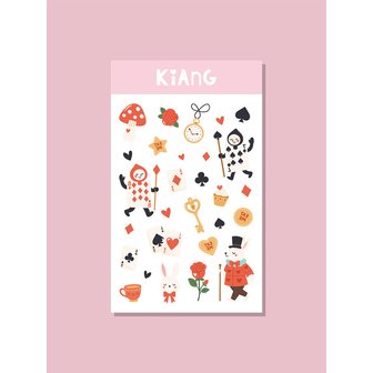 키앙 할로윈 타투 스티커 (원더랜드)