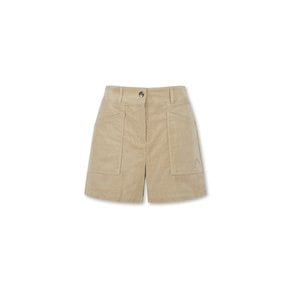 왁[WAAC]골프 (WWPNW24771BEX)[WAAC X JONES] Womens Corduroy Baker Shorts