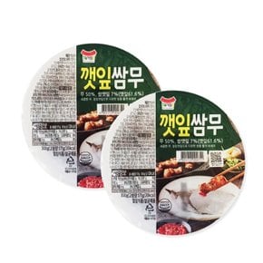 일미 일가집 깻잎 쌈무 300g 9개