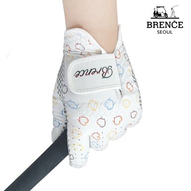 하트B 디자인 실리콘 여성 양손 골프장갑