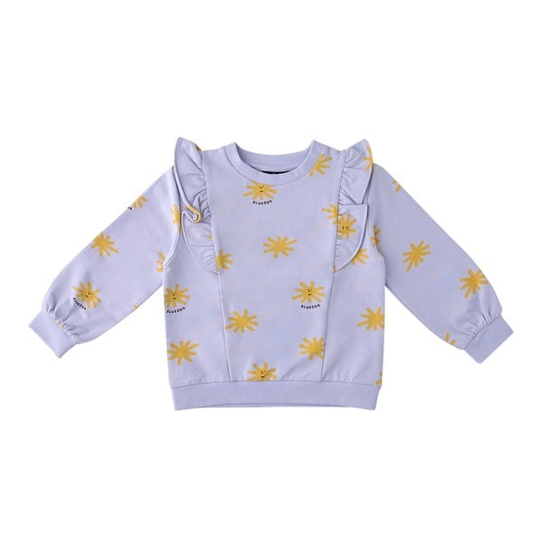 [여주점] [오프라벨 여주점] 블루독 (LV) 써니올오버프릴스웨트셔츠  (24A25-334-52)