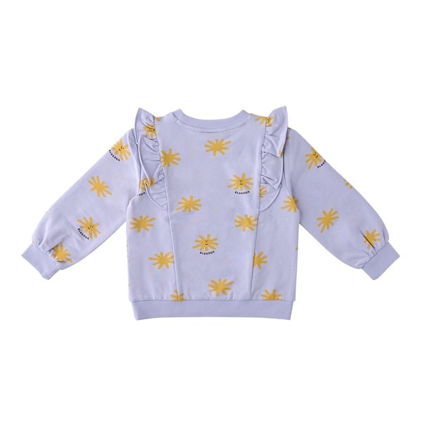 [여주점] [오프라벨 여주점] 블루독 (LV) 써니올오버프릴스웨트셔츠  (24A25-334-52)