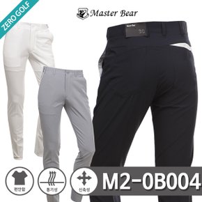 [MASTER BEAR] 마스터베어 포켓라인 배색 숨김밴딩 골프팬츠 Model No_M2-0B004