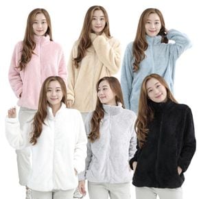 후리스 플리스 뽀글이 빅사이즈 집업 보아털점퍼 여성 겨울