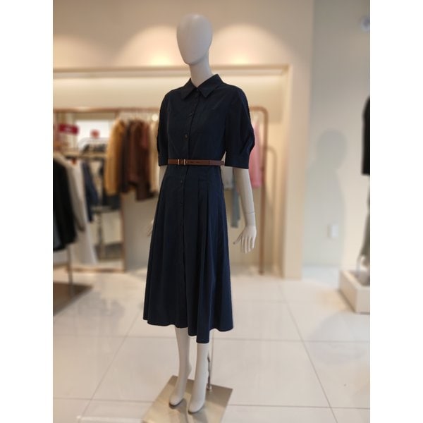 [여주점] 씨씨콜렉트 셔츠형벨티드원피스 E262mse133
