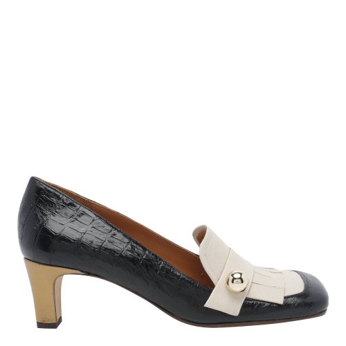 [해외배송] 26 F/W 치에 미하라 SHIMONE 펌프스 SHIMONE/KRAKOVA NEGRO B0012175296