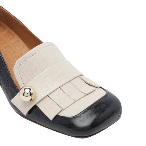 [해외배송] 26 F/W 치에 미하라 SHIMONE 펌프스 SHIMONE/KRAKOVA NEGRO B0012175296