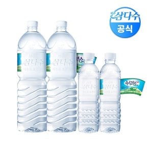 [T] 제주삼다수 그린(무라벨) 2L 24pet + 제주삼다수 그린 500ml 20pet