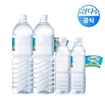 삼다수 [T] 제주삼다수 그린(무라벨) 2L 24pet + 제주삼다수 그린 500ml 20pet