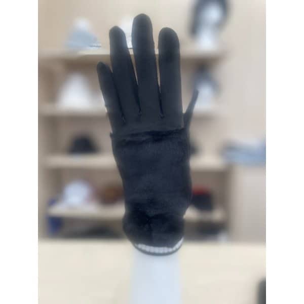 [여주점] 여성 퍼방울 방한 장갑 GP422LGLO2 BLCK