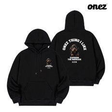 원즈 OZ 기모 후드티 DACHSHUND (OZ227) 블랙