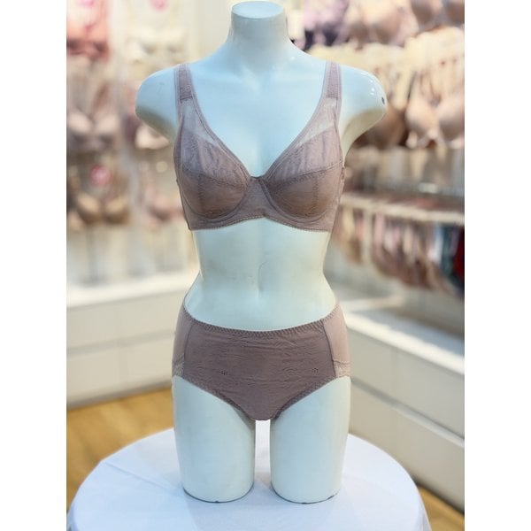 [파주점] 여성 부직포올오버레이스와이어브라팬티세트 TFWBRR 274BE